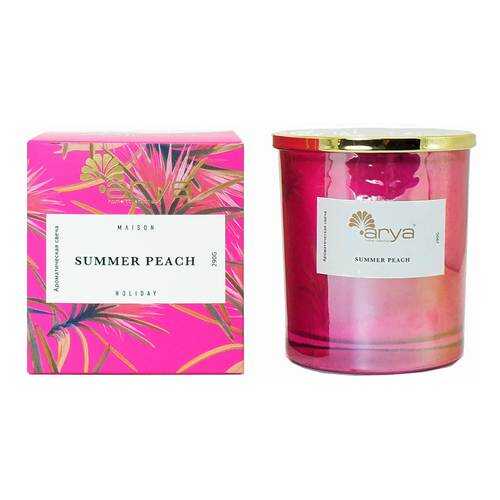 Ароматическая Свеча Arya 290 gr Summer Peach в Четыре глаза