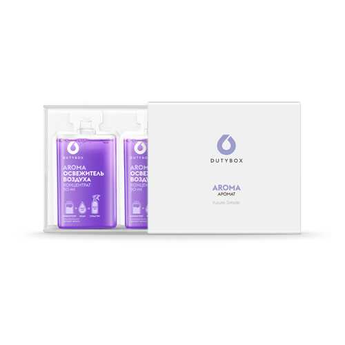 DutyBox 2 капсулы для Спрея -ароматизатора воздуха (манго) серии Aroma в пенале (2*50мл) в Четыре глаза