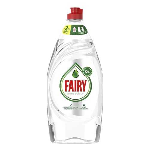 Средство для мытья посуды FAIRY Pure & Clean 900мл в Четыре глаза