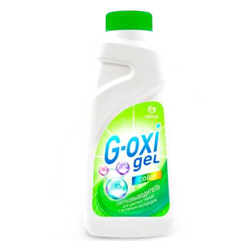 Пятновыводитель Gras для цветных тканей с активным кислородом g-oxi gel color 0.5 л в Четыре глаза
