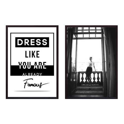 Набор постеров Коллаж Fashion №41 70х110 см в Четыре глаза