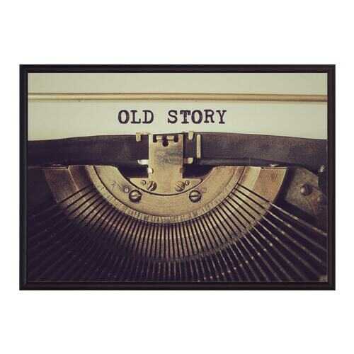 Постер в рамке Old story 50х70 см в Четыре глаза