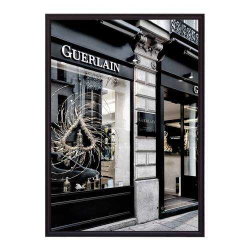 Постер в рамке Витрина Guerlain 50х70 см в Четыре глаза