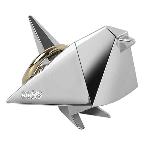 Держатель для колец Origami птица хром в Четыре глаза