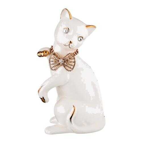 Фигурка декоративная Lefard, Кошка с бантом, 13x10x27 см в Четыре глаза