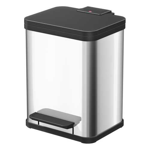 Мусорный контейнер Hailo Oko uno Plus M 17л,, Хром,, арт, 0619-200 в Четыре глаза