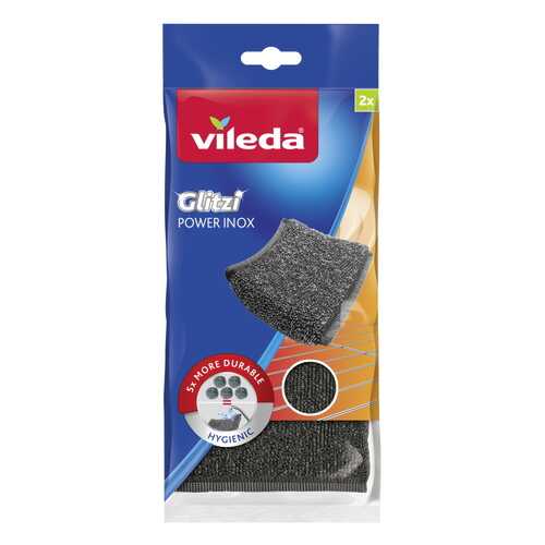Губка для посуды Vileda Инокс Пауэр 2 шт в Четыре глаза