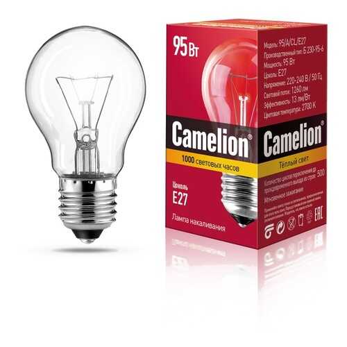 Лампа накаливания Camelion 95 Вт. E27 в Четыре глаза
