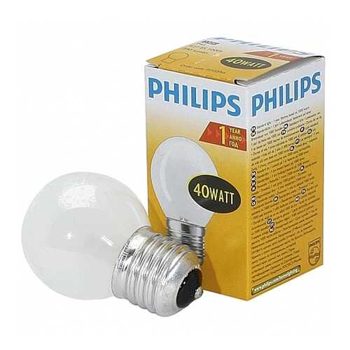 Лампа накаливания PHILIPS A55 40W E27 FR в Четыре глаза