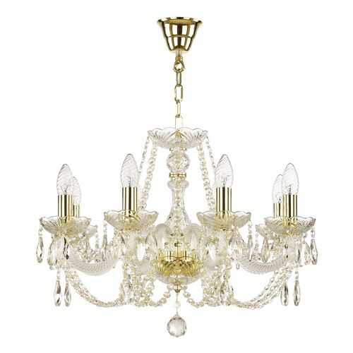 Люстра хрустальная 101/8/195 G Bohemia Ivele Crystal в Четыре глаза