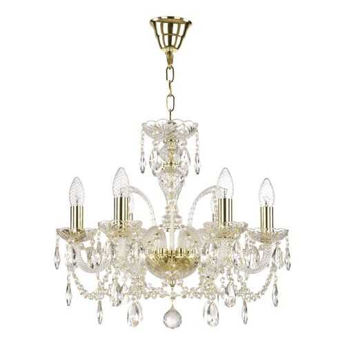 Люстра хрустальная 105/6/165 G Bohemia Ivele Crystal в Четыре глаза