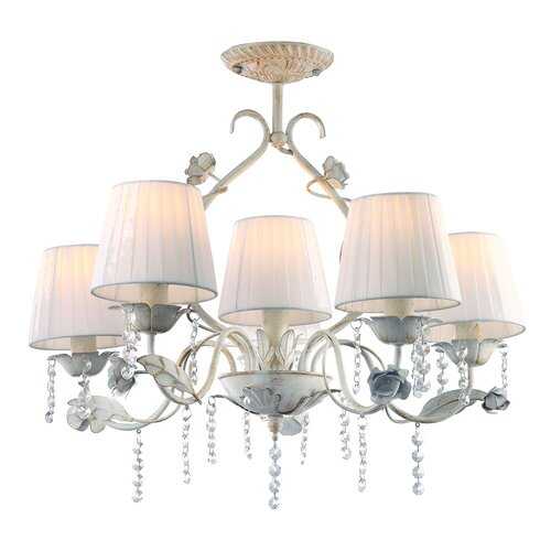 Люстра потолочная Arte Lamp A9514PL-5-1WG в Четыре глаза