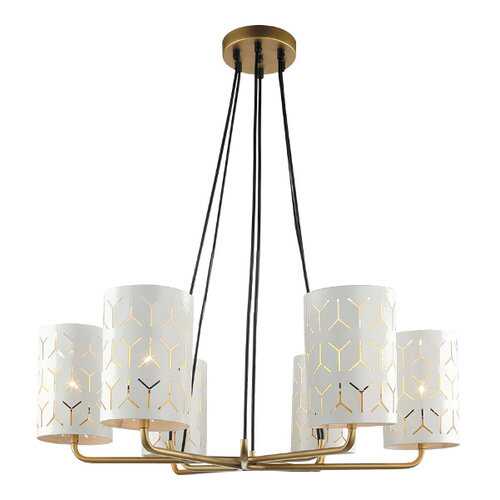 Подвесная люстра Lumien Hall 4004/6P-GD-WT в Четыре глаза