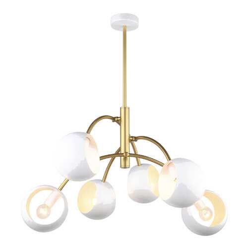 Подвесная люстра Lumien Hall 4035/6P-GD-WT в Четыре глаза