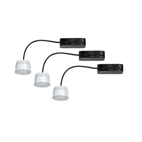 Комплект ламп EBL Coin LED 3x6,5W 51mm klar/Kst 93818 в Четыре глаза