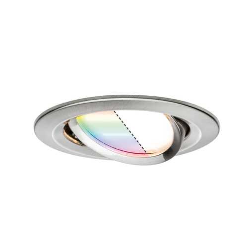 Светильник встраиваемый EBL Nova Plus ZB Coin RGBW 1x7W Es gb 92964 в Четыре глаза