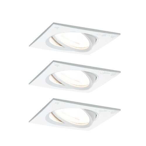 Светильник встраиваемый, комплект Nova Coin LED 3x6,5W Ws m/A 93454 в Четыре глаза