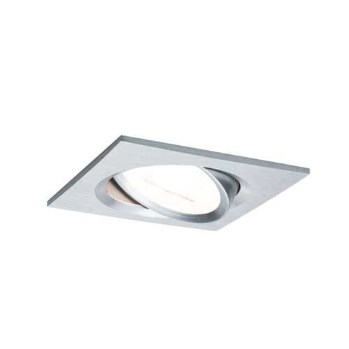 Светильник ввстраиваемый Nova LED 1x6,5 GU10 Alu ged 93437 в Четыре глаза