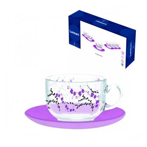 Чайный сервиз Luminarc Kashima Purple N3627 6 пер. в Четыре глаза