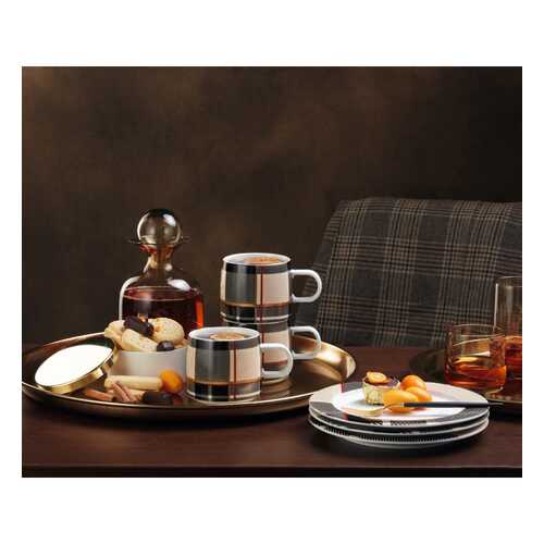 Тарелка ASA Selection Tartan 21см, цвет коричневый в Четыре глаза