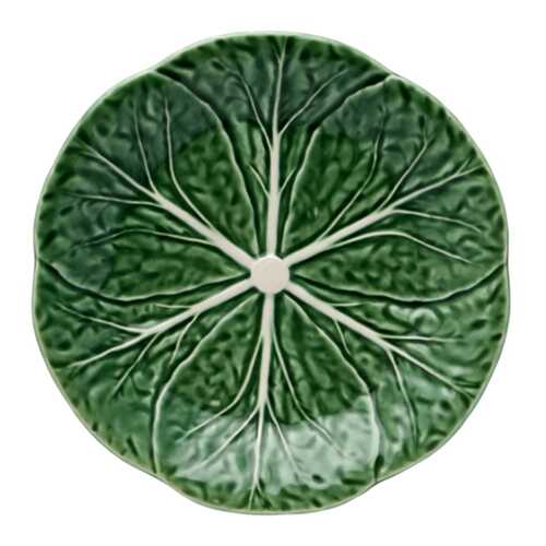 Тарелка десертная Bordallo Pinheiro Cabbage Natural 19x19x2,5 см в Четыре глаза
