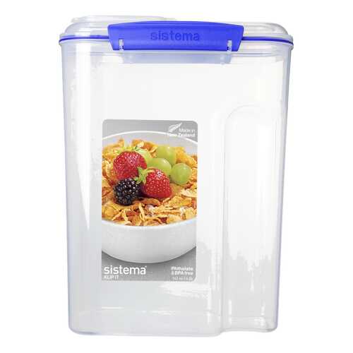 Контейнер Sistema Klip IT Utility 1450 Синий, прозрачный в Четыре глаза