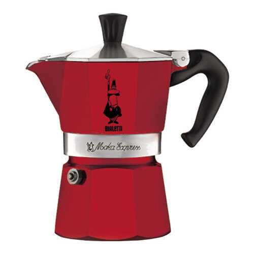 Кофеварка гейзерная Bialetti 4942 Красный в Четыре глаза