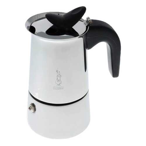 Кофеварка гейзерная Bialetti Musa Induzione 4272 Серебристый, черный в Четыре глаза
