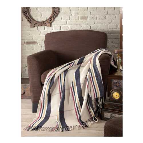 Плед из хлопка Karna Deco 150x240 голубой в Четыре глаза