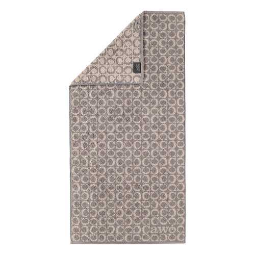 Полотенце 50x100см CAWO TWO-TONE, цвет графит 605/070/080150 в Четыре глаза