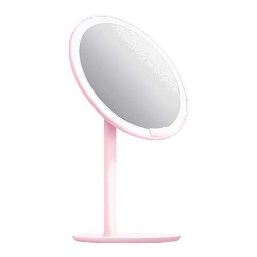 Xiaomi Amiro Lux High Color Pink Зеркало для макияжа AML004P в Четыре глаза